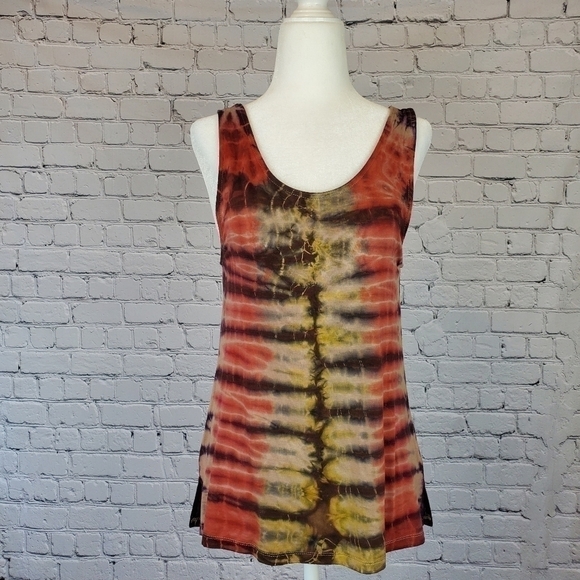 Hand Crafted Tops - 𝅺TYE Dye Tank Top sz. Small